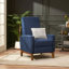 Fauteuil club inclinable manuel en bois de 27 po de largeur-1820871439