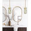 Lustre en cristal de style moderne