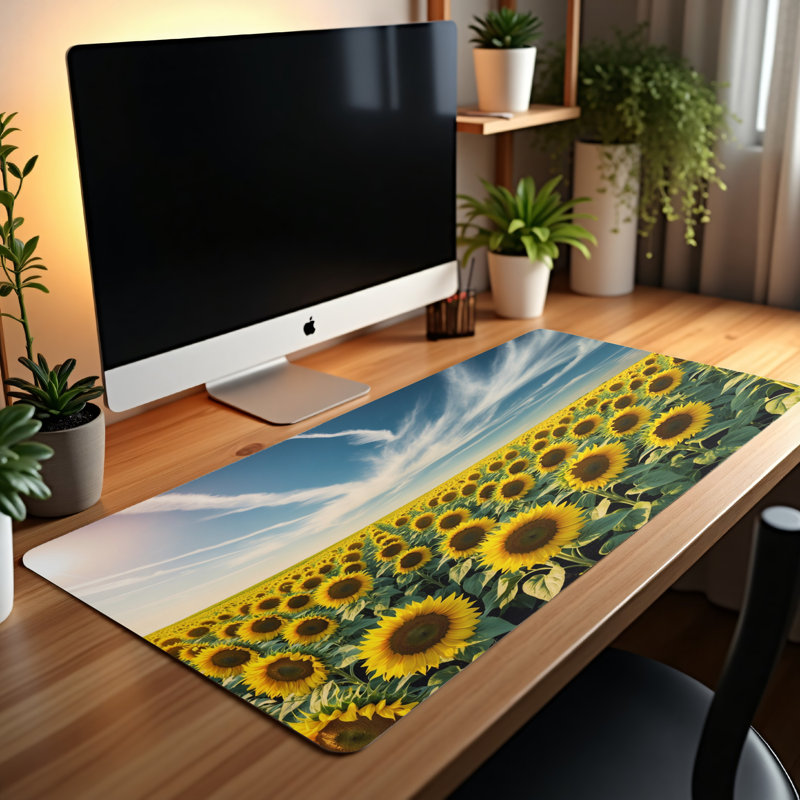 Polyester Desk Pad, 23.6x13.8