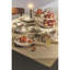 Royal Copenhagen Star Fluted Christmas Tiered Stand