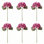 6 PCS 14 "Hortensias Fleurs Artificielles Real Touch Latex Faux Hortensias Rouges Grandes Faux Hortensias Avec Tige Pour Le Mariage Maison Salle De Fête D'intérieur Décorations De Douche De Bébé