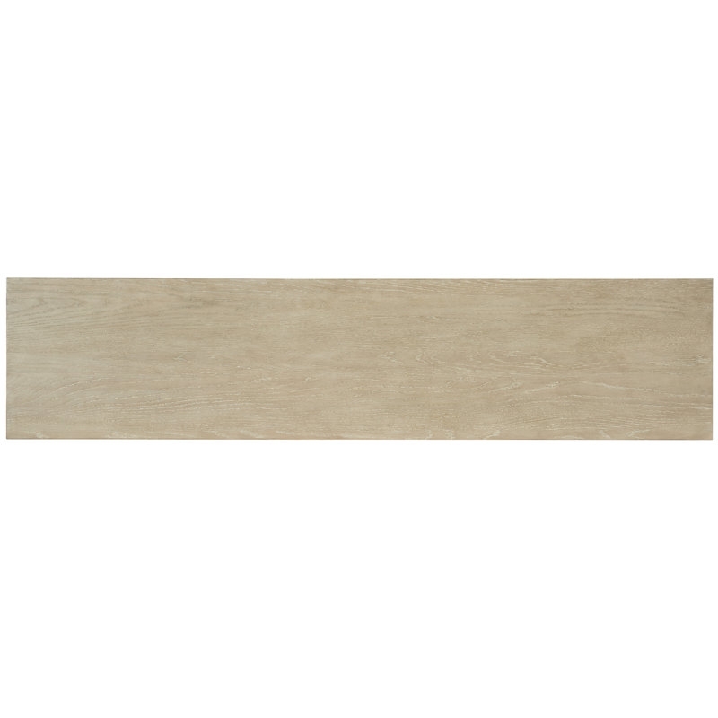 Cascade Transitional 76'' Beige Oak Media Console