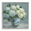 Hortensias dans un vase élégant, estampe numérique, design par Nan
