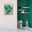 «Emerald Pilea 2» par Julia Purinton, art mural sur toile-53226082