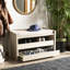 Banc de rangement en faux cuir Aryaan-1279817043