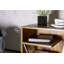 Mosquera 43cm W Solid Wood Bedside Table