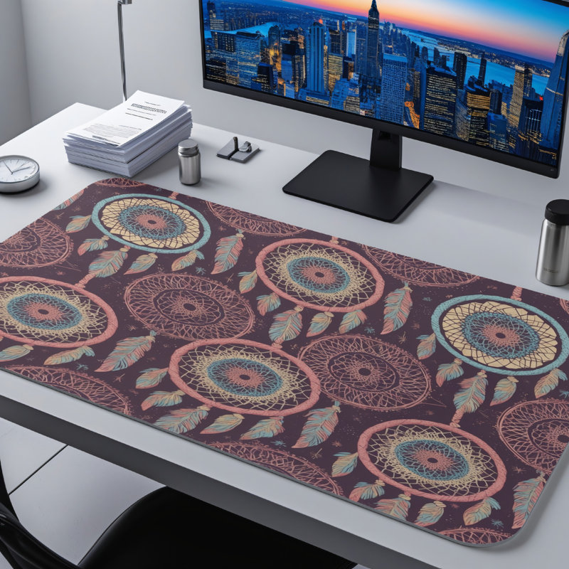 Polyester Desk Pad, 31.5x15.5