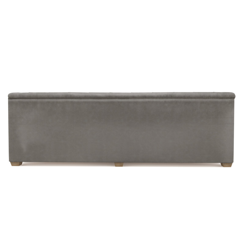 Hudson Sofa, Vintage Leather Pumice, Weathered