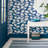 Kit Kemp x Annie Selke Road Runner Blue Handwoven Indoor/Outdoor Rug-68047779
