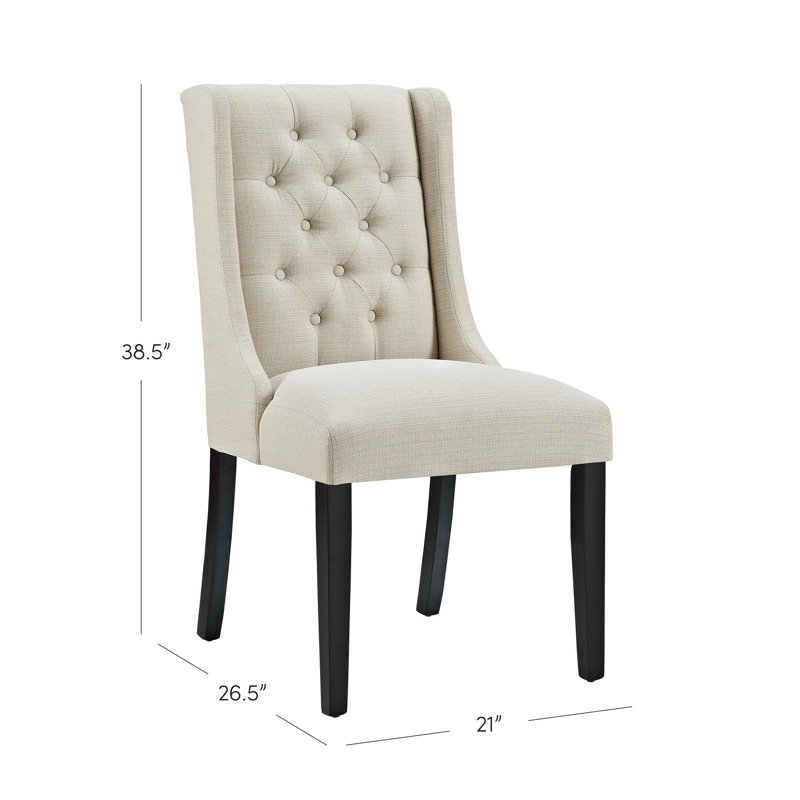 Chaise rembourrée Baronet, 1, Beige