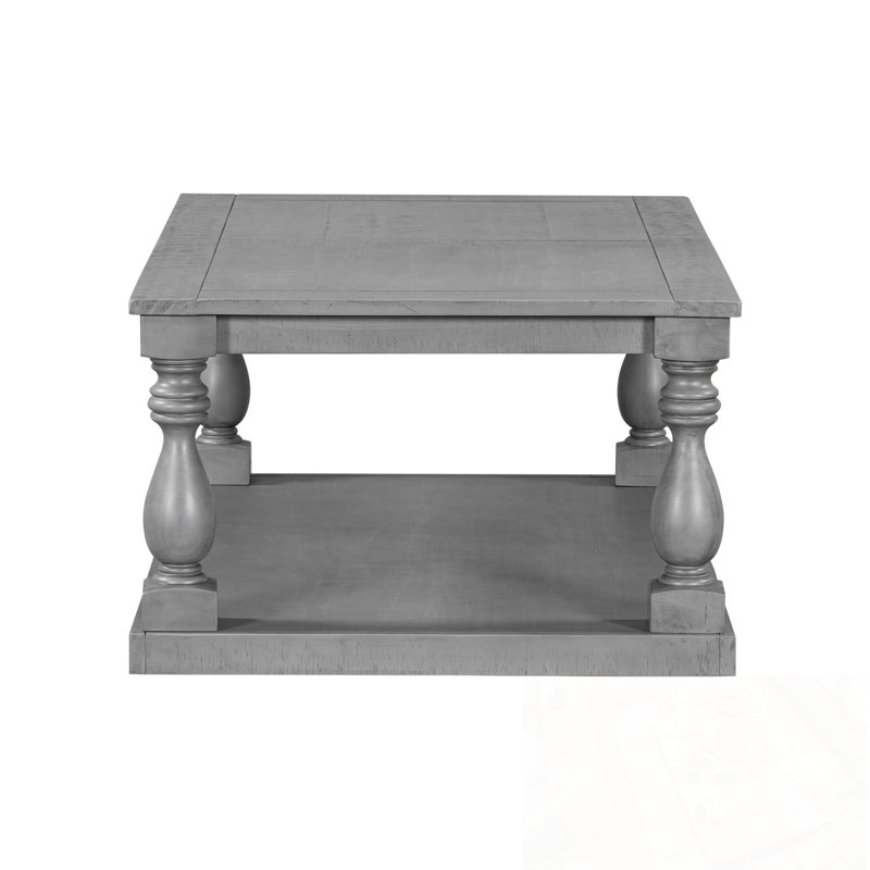 Coffee Table with bottom shelf