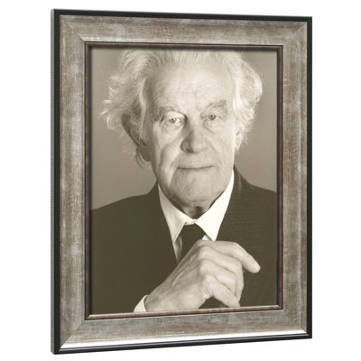 Silver Wood Matte Picture Frame