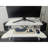 32 Inch Desk Converter, Height Adjustable Sit To Stand Riser, Dual Monitor And Laptop Workstation With Wide Keyboard Tray