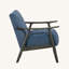 Chaise d'appoint moderne et contemporaine de 29,5 po avec revêtement en velours Lanise-711849240