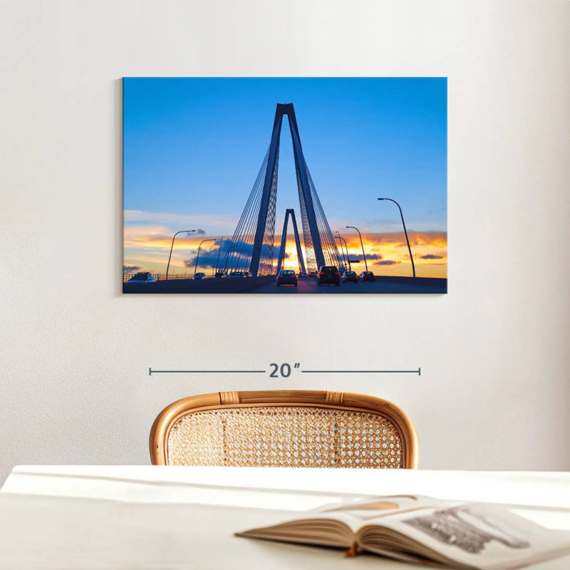 Lilie Cooper River Bridge, 16" H x 24" W