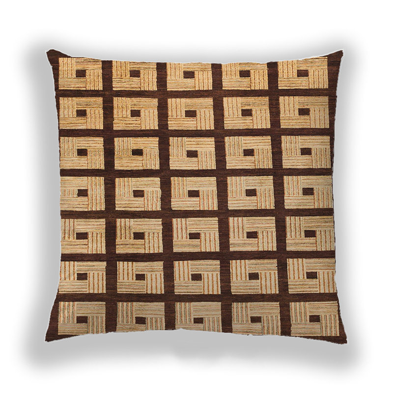 Coussin Abstract 1629, Microsuède