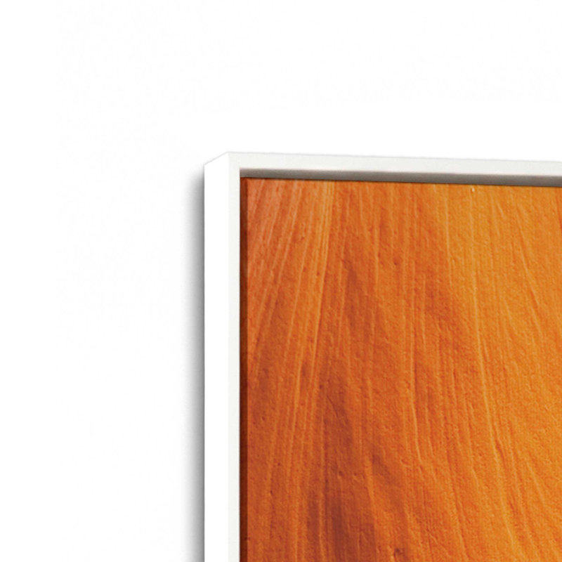 Sculpted by Time v3 Print on Rolled, Opaque White Floater Framed, 18.75" H x 12.75" W x 1.75" D