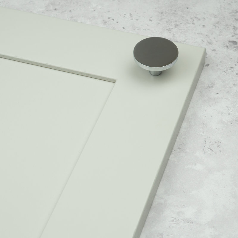 Polished Chrome Disc Knobs, 41mm Knob
