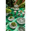 Assiettes à pain et à beurre 6,5 po Heritage Green, italien