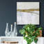 Toile encadrée «Gold Ribbon Horizon II» de qualité supérieure - prête à être accrochée-2138651860-2138698414