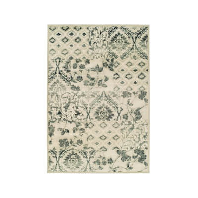 Draeger Navan Floral Damask Indoor Area Rug