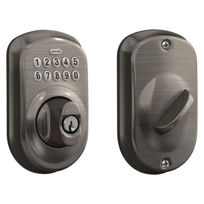 Schlage Keypad Deadbolt with Plymouth Trim
