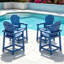 Chaise de bar d'extérieur Hdpe Adirondack-317786087