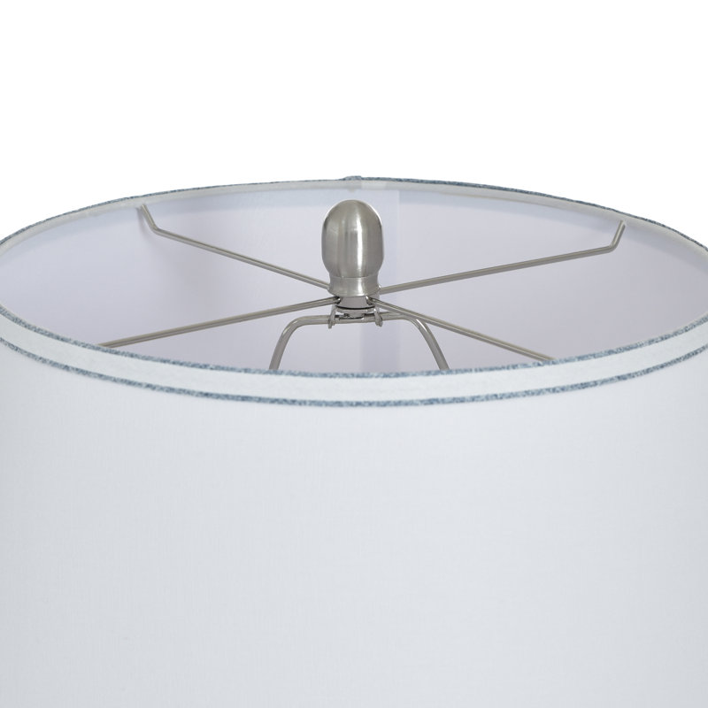 Ceramic Table Lamp - White Shade