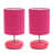 Pink is out of stock selected
