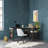 Nedyo 60" Farmhouse L Shaped Executive Desk with Storage Cabinet, Wood Home Office Desk with Headphone Hook-1321098246