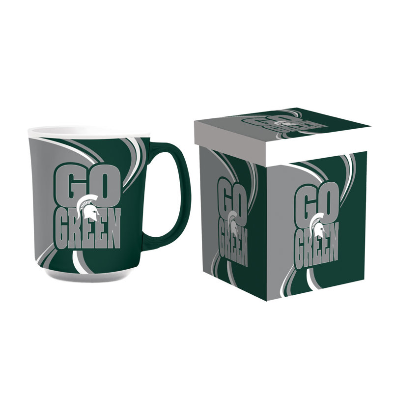 Université du Michigan, céramique 14 oz avec boîte assortie