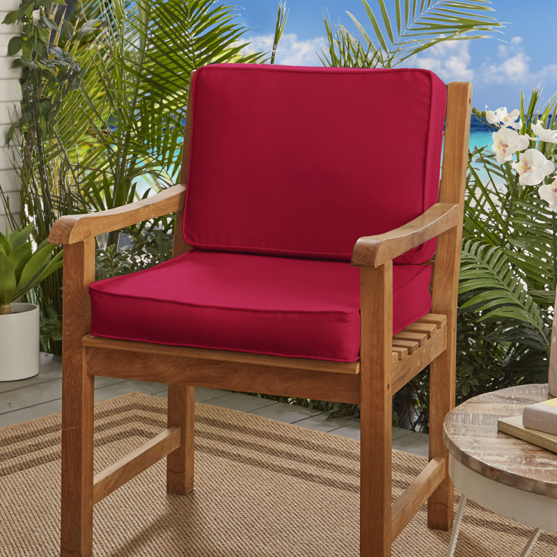 Outdoor 5'' Lounge Chair Seat / Back Cushion