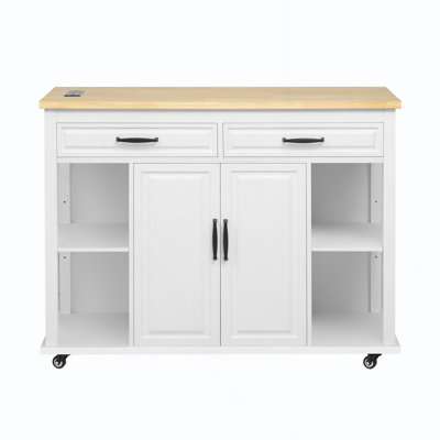 Kitchen Island With Extendable Dining Table
