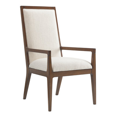 Island Fusion Natori Slat Back Arm Chair by Tommy Bahama Home