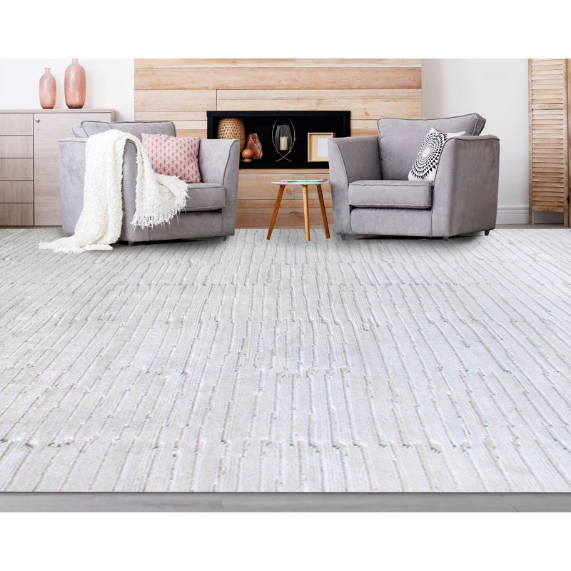 Wool Area Rug, Rectangle 8' x 10'