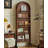 Half-Circle Solid Wood Full Length Mirrors