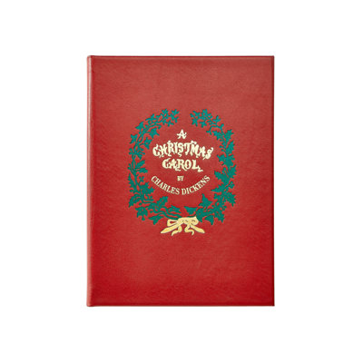 A Christmas Carol Leather Bound Book