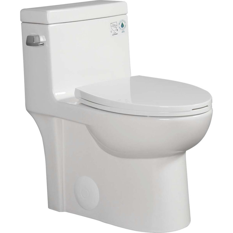 Toilette allongée une pièce Tusuton 1,28 GPF