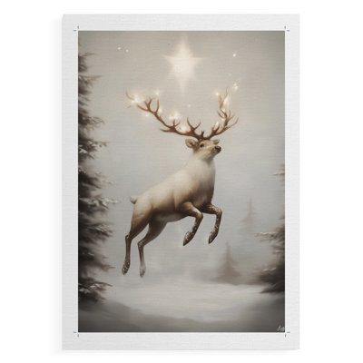 Art des Fêtes de Noël - Série 2-CCDBXVI - Impression sur toile seulement - NON-CADRE