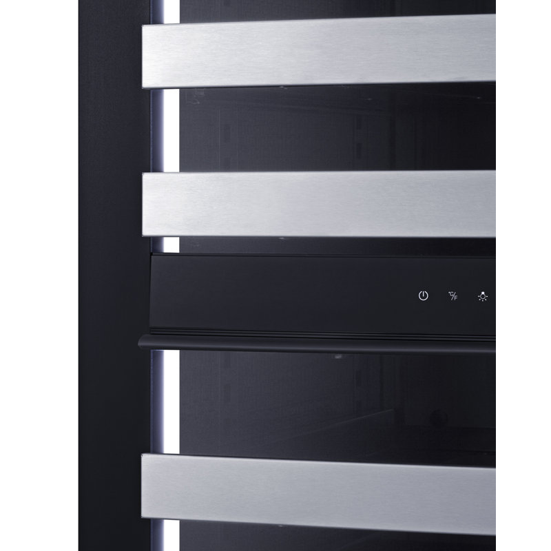 Summit Appliance 24" Dual Zone Built-In Wine Cellar, Right Handed