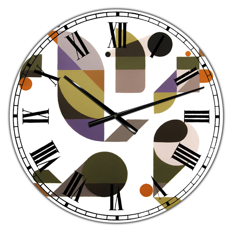 Horloge murale surdimensionnée Bend Knee, Petit