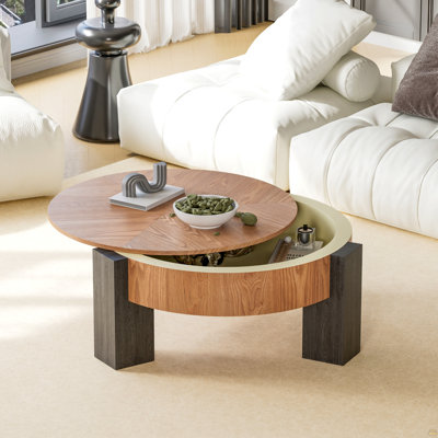 Table basse 33 po avec rangement caché