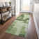 Premium Machine Washable Lisse Green Rug