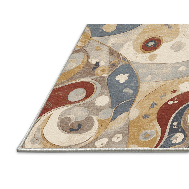 Vivid Ripple Rug, Square 8'