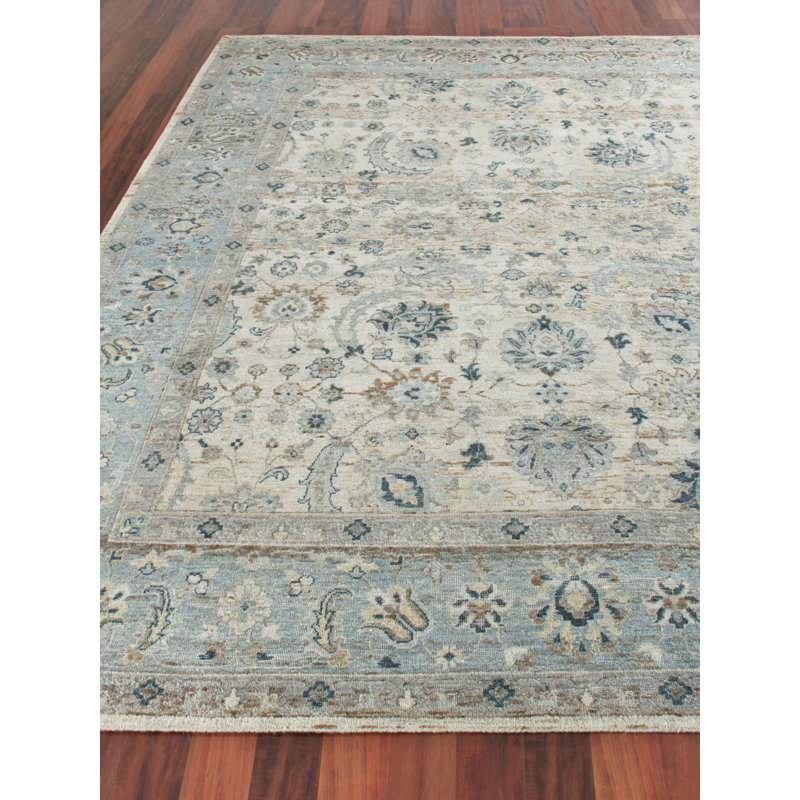 Harper Hand Woven Wool Oriental Area Rug, Rectangle 9' x 12'