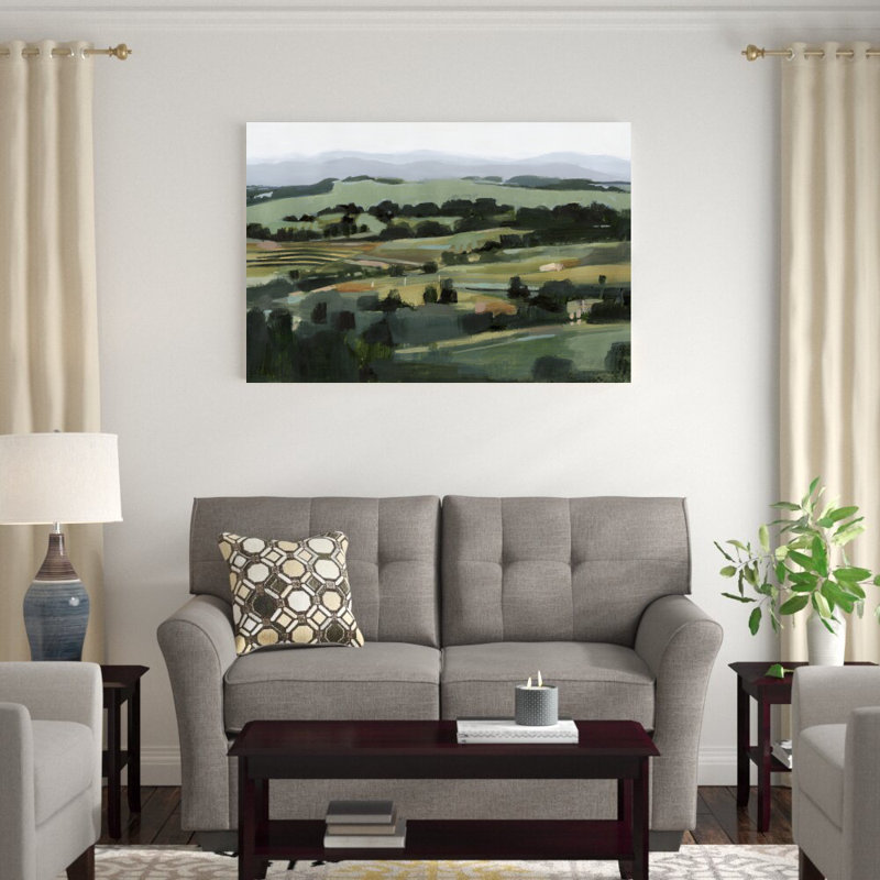 "Homeiant I" par Victoria Borges - peinture sur toile tendue, H 32 po x l 48 po
