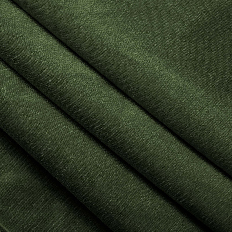 Canapé modulaire en chenille 3 places à assise profonde en U avec bords français, 2 repose-pieds et housse amovible pour des combinaisons flexibles