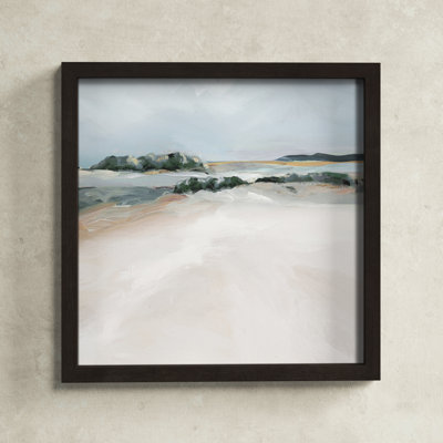 Shimmering Path - Picture Frame Painting on Paper