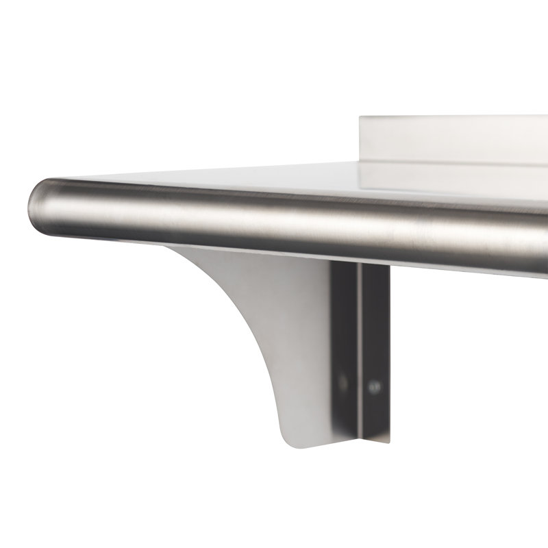 Tablette murale en acier inoxydable TRINITY EcoStorage NSF (paquet de 2), H 10 po x l 24 po