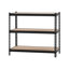 Tablettes de rangement réglables à 5 niveaux, capacité de 2 500 lb, étagère de rangement de garage robuste, étagère utilitaire en métal, pour la cuisine du sous-sol de garage, l 40,35 po x P 20,35 po x H 71,38 po